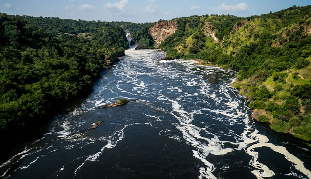 The Nile River in Uganda