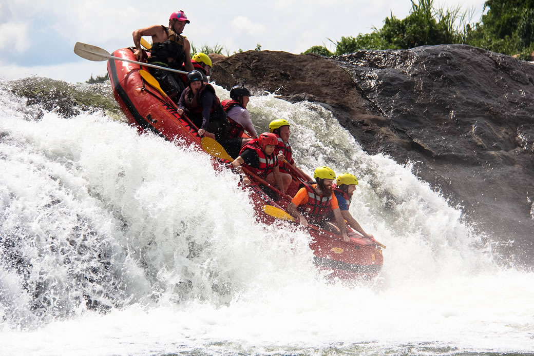 Rafting the Nile of Uganda